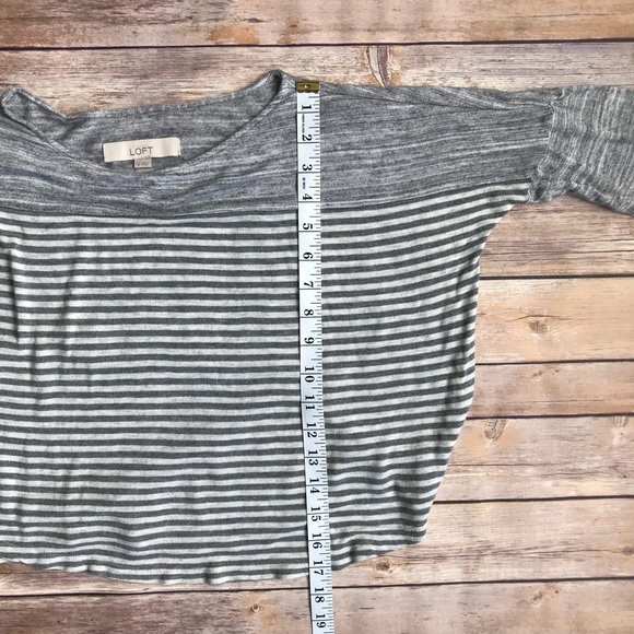 LOFT Striped Crop Top - Picture 4 of 7